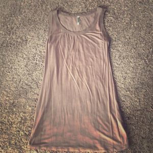 Cream layering dress